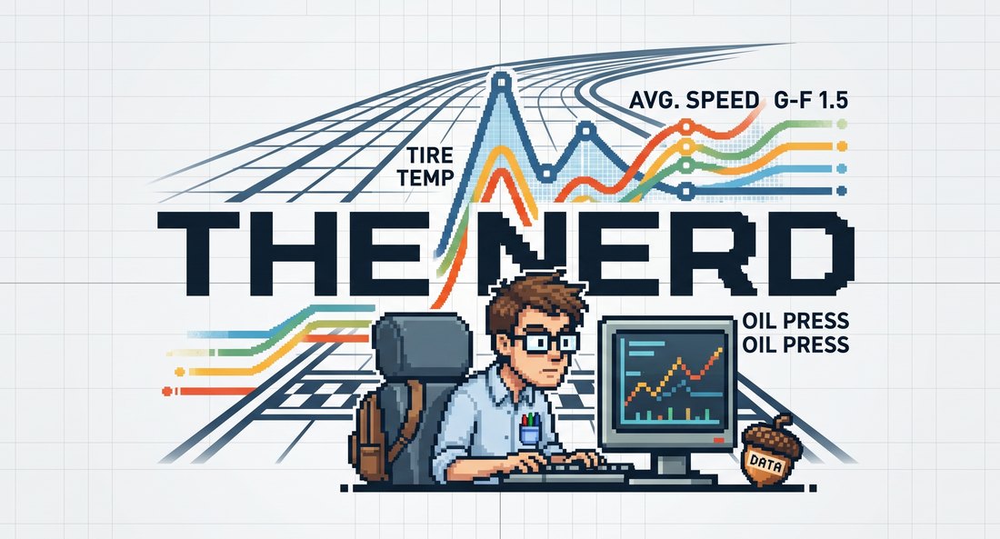 The Nerd — racing telemetry analysis